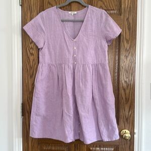 Madewell Linen dress
